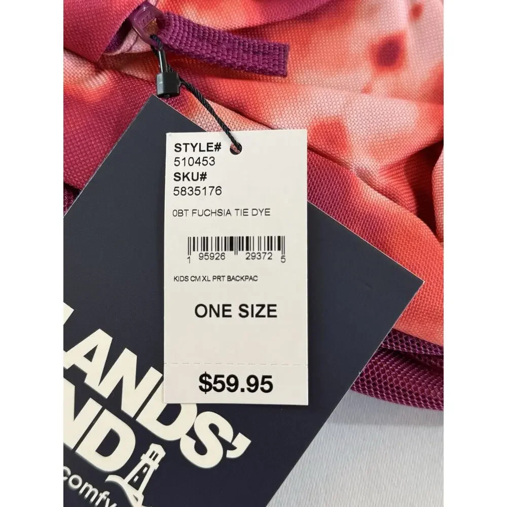 Land’s End X-Large Classmate Tie Dye Backpack